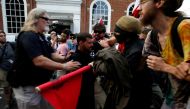 White supremacists clash with counter protesters during a rally in Charlottesville, Virginia, U.S., August 12, 2017. Reuters/Joshua Roberts