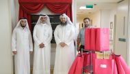 Officials from Eid Charity visited a number of patients in the hospitals to give moral support the patients and their families.