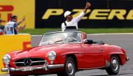 Mercedes' Lewis Hamilton before the race REUTERS/Francois Lenoir
