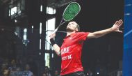 World number one Gregory Gaultier of France in action in this file photo. Gaultier a former champion in Doha, will lead a star cast at this year’s Qatar Classic, the event organisers said.
