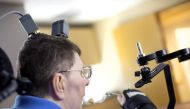 REPRESENTATIVE IMAGE: Bill Kochevar, 56, is using computer-brain interface technology and an electrical stimulation system to move his own arm after eight years of paralysis, in this undated photo. Case Western Reserve University/Cleveland FES Center/Hand