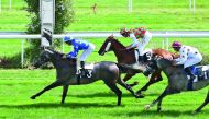 Khalifa Hamad Al Attiyah’s Djahab in action.