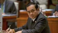 Thailand's Prime Minister Prayuth Chan-ocha attends the Dialogue of Emerging Market and Developing Countries in Xiamen in southeastern China's Fujian Province Sept. 5, 2017. REUTERS/Mark Schiefelbein/Pool/Files.