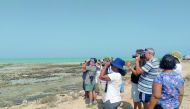 QNHG members strive to discover Qatar’s amazing natural heritage and culture. Pic: T. Lesales, QNHG