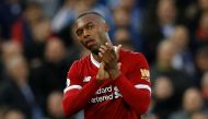 Daniel Sturridge applauds the fans as he is substituted off REUTERS/Phil Noble
