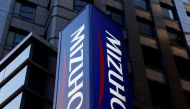 Mizuho Bank's signboard is pictured in Tokyo, Japan, January 25, 2017. REUTERS/Kim Kyung-Hoon/File Photo
