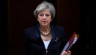 Britain's Prime Minister Theresa May leaves 10 Downing Street in London, November 1, 2017. Reuters/Toby Melville
