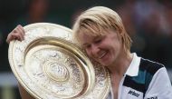 Jana Novotna has passed away in her native Czech Republic aged 49. / AFP.