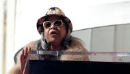 Actress Della Reese speaks as actor Freddie Prinze, Jr. (not pictured) looks on during ceremonies honoring his late father, Freddie Prinze, as his father's star was unveiled on the Hollywood Walk of Fame in Hollywood, Los Angeles, California, U.S., Decemb