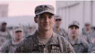 A still of the actor Miles Teller from the movie Thank You For Your Service.