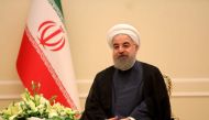 A file photo of Iranian President Hassan Rouhani.