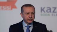 Turkish President Recep Tayyip Erdogan. Binnur Ege Gürün - Anadolu
