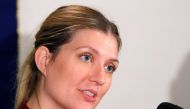 Beatrice Fihn, executive director of Nobel Peace Prize-winning International Campaign to Abolish Nuclear Weapons (ICAN), attends a news conference in Tokyo, Japan January 16, 2018. Reuters/Kim Kyung-Hoon