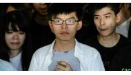 File photo of Joshua Wong being sentenced to six months in jail in August. (Photo: AFP/Anthony Wallace).