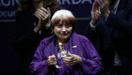 French film director Agnes Varda, nominated for her documentary 