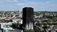 Extensive damage is seen to the Grenfell Tower block which was destroyed in a fire in north Kensington, West London, June 16, 2017 (Reuters / Hannah McKay) 