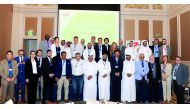 Officials and experts at the French Business Seminar held at the Shangri-La Hotel in Doha yesterday. Pic: Salim Matramkot/The Peninsula

