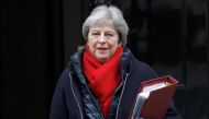 Britain's Prime Minister Theresa May leaves 10 Downing Street in London, Britain February 21, 2018. REUTERS/Peter Nicholls