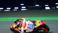 Marc Marquez in action in this file picture.