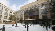 A general view shows the building of All-Russian State Library for Foreign Literature, named after Margarita Rudomino, which houses the British Council in Moscow, Russia March 17, 2018. REUTERS/Gleb Garanich