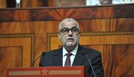 Moroccan Prime Minister Abdelillah Benkirane speaks at the parliament, March 12, 2016 (AFP) 