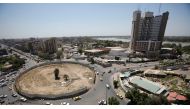 A view of al-Firdous Square, where the statue of Saddam Hussein was pulled down by U.S. Marines on April 9, 2003, in Baghdad, Iraq April 8, 2018. Picture taken April 8, 2018. REUTERS/Khalid al Mousily