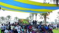Over 225 employees and their familites attended the family fun day at Sealine Beach Resort in Mesaieed.
