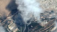 A satellite image shows the Barzah Research and Development Center after being struck by U.S. and coalition operations in Damascus, Syria, April 14, 2018. Satellite Image ©DigitalGlobe
