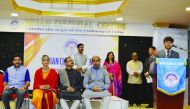 Guests and officials during the reception.