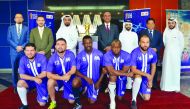 The Amir Cup Trophy tour was given a grand reception at Al Abdulghani Tower by Abdullah Abdulghani & Bros. Co. The grand ceremony was attended by Ali Al Salat, Head of Media, Adulrahman Abdul Jabar, Social Media Specialist and Fadala Al Fadala from QFA.