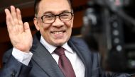 Malaysian politician Anwar Ibrahim leaves a hospital where he is receiving treatment, ahead of an audience with Malaysia's King Sultan Muhammad V, in Kuala Lumpur, Malaysia May 16, 2018. REUTERS/Stringer