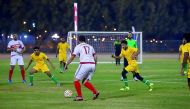Football action from the Aspire Zone Foundation annual Ramadan Sports Festival in Doha on Monday.