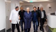 FILE PHOTO: Palestinian President Mahmoud Abbas walks inside the hospital in Ramallah, in the occupied West Bank May 21, 2018. Palestinian President Office (PPO)/Handout via REUTERS/File Photo