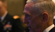 US Defence Secretary James Mattis arrives to deliver his speech during the first plenary session of the 17th Asian Security Summit of the IISS Shangri-La Dialogue in Singapore on June 2, 2018.   AFP / ROSLAN RAHMAN