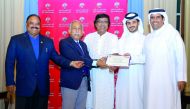 The dignitaries at the function.