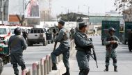 File picture of Afghan policemen used for representation. Reuters 