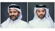 QFC Authority officials, Yousuf Mohammed Al Jaida (left), Chief Executive Officer; and Nasser Al Taweel, Chief Legal Officer.