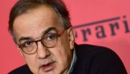 Sergio Marchionne gives a speech during the ceremony to launch the sale of shares in Ferrari at the stock exchange in Milan January 04, 2016. AFP / Giuseppe Cacace