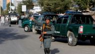 Afghan policemen arrive at the site of a suicide bomb attack in Kabul, Afghanistan August 15, 2018. (REUTERS/Omar Sobhani)