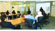The participants at the Best Buddies awareness workshop.