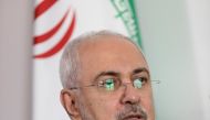 FILE PHOTO: Iran's Foreign Minister Mohammad Javad Zarif takes part in a meeting with European Union Foreign Policy Chief Federica Mogherini (not pictured), at the European Council headquarters in Brussels, Belgium, May 15, 2018. Thierry Monasse/Pool via 