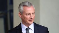 French Economy Minister Bruno Le Maire leaves after a weekly cabinet meeting at the Elysee Palace in Paris, France on September 24, 2018. ( Mustafa Yalç?n - Anadolu Agency )
