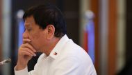 FILE PHOTO: Philippine President Rodrigo Duterte attends the opening session of the 20th ASEAN-JAPAN Summit in Manila, Philippines November 13, 2017. REUTERS/Athit Perawongmetha/File Photo
