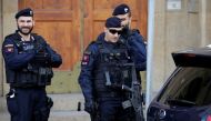 FILE PHOTO. Three Italian police officers