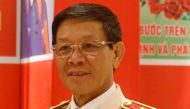 File photo of Phan Van Vinh, former head of the Police General Department who was jailed last week for nine years for running an underground online gambling ring. REUTERS/Kham