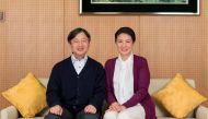 Japan's Crown Princess Masako and her husband Crown Prince Naruhito pose for a photograph at Togu Palace in Tokyo, Japan, in this handout picture taken on December 4, 2018 and provided by the Imperial Household Agency of Japan on December 7, 2018.  Imperi