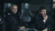 Manchester United manager Jose Mourinho and assistant coach Michael Carrick Action Images via Reuters/Peter Cziborra