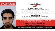 French police posted December 12, 2018 on their Police Nationale Twitter account, a call for witnesses for Strasbourg-born Cherif Chekatt, 29, the day after a gun attack on a Christmas market in Strasbourg, France. French Police Nationale/via Reuters