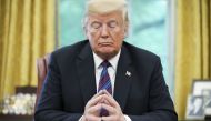 FILE PHOTO: US President Donald Trump.  AFP / MANDEL NGAN
