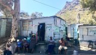 Residents of the Imizamo Yethu settlement near Cape Town, South Africa on October 25, 2018. Thomson Reuters Foundation/Inna Lazareva